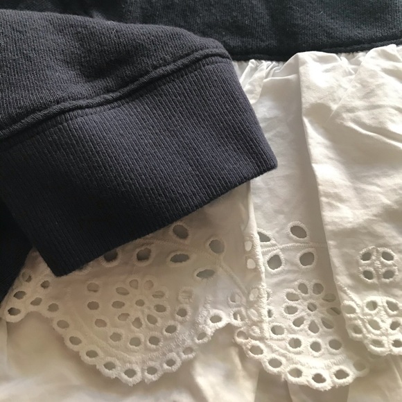 Joie “Devra" crew neck sweatshirt with ruffles - Picture 10 of 10